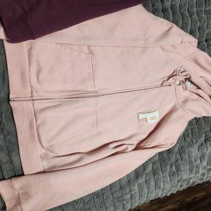 Two PINK hoodie/zip ups